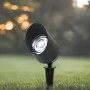Jay Καρφωτό Φωτιστικό Ανθρακί LED Up&Down 7W 3000Κ D:16x8,4cm, IP65