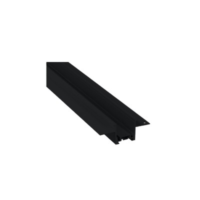 Ultra-Thin μαγνητική ράγα χωνευτή σε μαύρη απόχρωση D:2m (TRU0012-Black) Ultra-Thin μαγνητική ράγα χωνευτή σε μαύρη απόχρωση D:2m (TRU0012-Black)