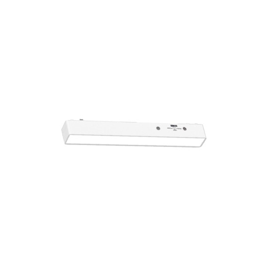 Γραμμικό φωτιστικό LED 7W 3CCT για Ultra Thin ράγα σε λευκή απόχρωση D:23X2,6X2,4cm (TMU0040-White)