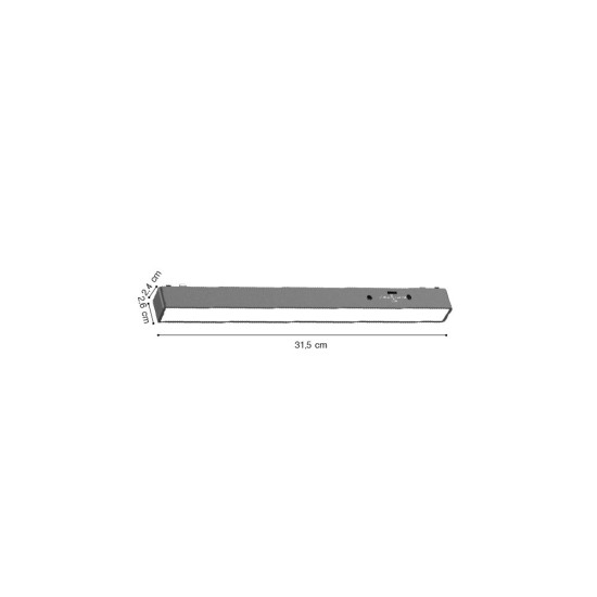 Γραμμικό  LED 10W 3000K-6000K για ultra thin by Tuya & Zigbee D:31,5X2,6X2,4cm (TMZ0020-White)
