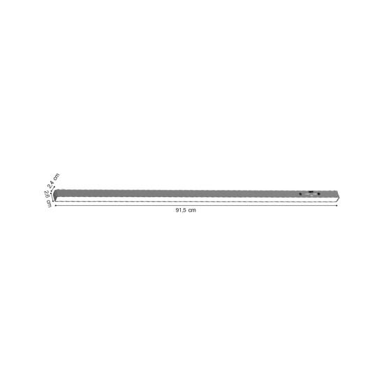 Γραμμικό φωτιστικό LED 30W 3000K-6000K για ultra thin ράγα λευκόD:91,5X2,6X2,4cm (TMZ0030-White)
