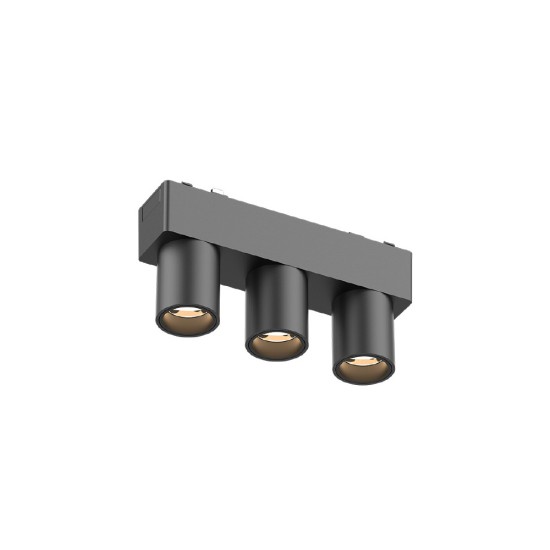 Φωτιστικό LED 6W 3CCT για Ultra-Thin μαγνητική ράγα μαύρο D:12,2X2,6X5,5cm (TMU0090-Black)