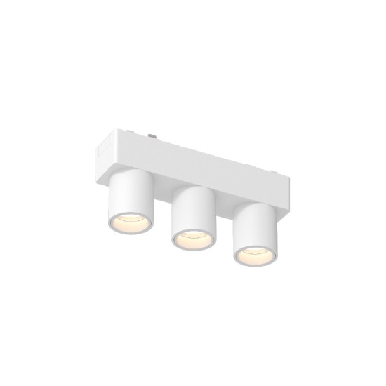 Φωτιστικό LED 6W 3CCT για Ultra-Thin μαγνητική ράγα λευκόD:12,2X2,6X5,5cm (TMU0090-White)