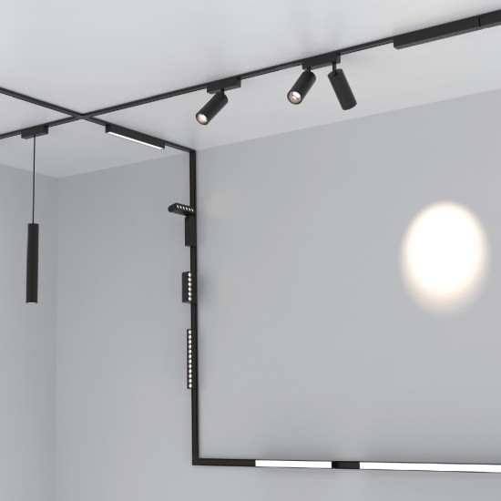 Φωτιστικό LED 30W 3CCT για Ultra-Thin μαγνητική ράγα λευκόD:7X11,5X21,3cm (TMU0120-White)