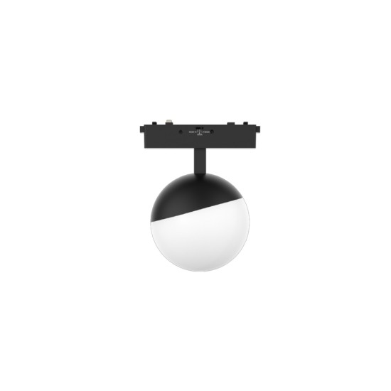 Φωτιστικό LED 6W 3CCT για Ultra-Thin μαγνητική ράγα σε μαύρη απόχρωση D:10X10cm (TMU0150-Black)