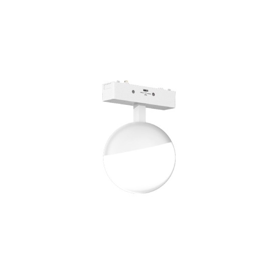 Φωτιστικό LED 6W 3CCT για Ultra-Thin μαγνητική ράγα σε λευκή απόχρωση D:10X10cm (TMU0150-White)