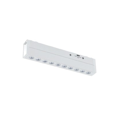 Φωτιστικό LED 20W 3CCT για Ultra-Thin μαγνητική ράγα σε λευκή απόχρωση D:45X2,6X4,8cm  (TMU0160-WH) Φωτιστικό LED 20W 3CCT για Ultra-Thin μαγνητική ράγα σε λευκή απόχρωση D:45X2,6X4,8cm  (TMU0160-WH)
