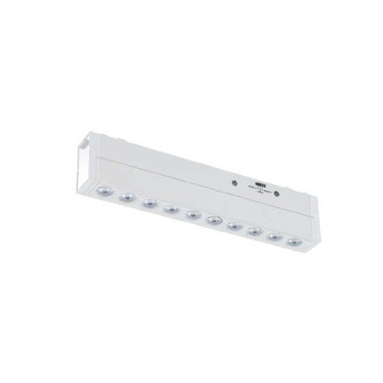 Φωτιστικό LED 20W 3CCT για Ultra-Thin μαγνητική ράγα σε λευκή απόχρωση D:45X2,6X4,8cm  (TMU0160-WH)
