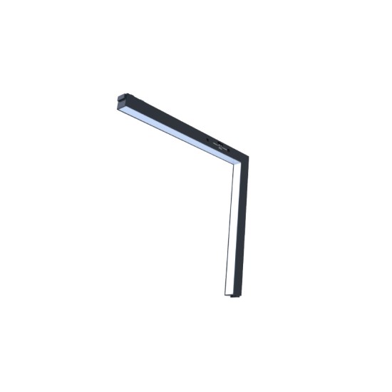 Γραμμικό φωτιστικό LED 24W 3CCT για ultra thin ράγα μαύρο D:30X2,6X2,4cm (TMU0190-Black)