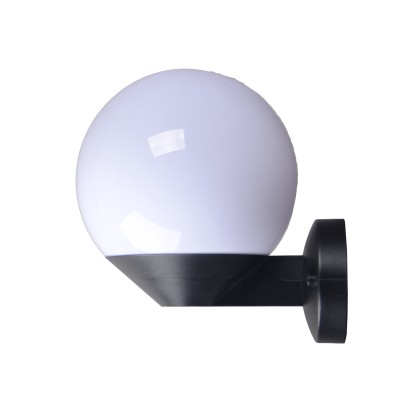 Evelyn Μαύρο Επιτοίχιο Φωτιστικό E27, IP44, D: 200 x 240 x 245 mm Evelyn Μαύρο Επιτοίχιο Φωτιστικό E27, IP44, D: 200 x 240 x 245 mm