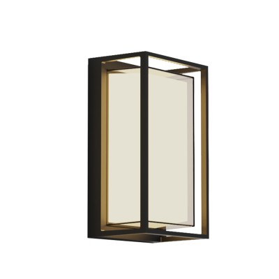 Isabella Μαύρο Επιτοίχιο Φωτιστικό LED 12W, 800Lm, 3000K, IP65, D: 100 x 145 x 245 mm Isabella Μαύρο Επιτοίχιο Φωτιστικό LED 12W, 800Lm, 3000K, IP65, D: 100 x 145 x 245 mm