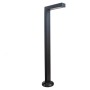 Pueblo Μαύρο Καρφωτό Φωτιστικό LED 6W, 600Lm, 3000K, IP65, D: 100 x 210 x 630 mm  50 x 175 x 820 mm