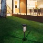 Lobelia Μαύρο ηλιακό καρφωτό φωτιστικό LED 1W, 3000K, 80LΜ, IP44, 107,5 x 675 mm