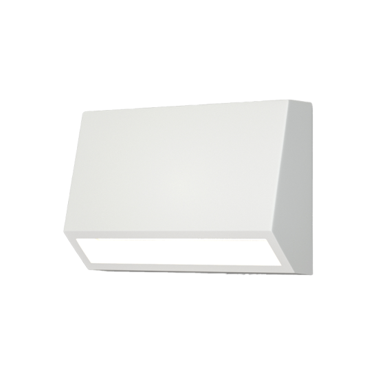 Blue Λευκό LED Επιτοίχιο Φωτιστικό, 1.5W, 3CCT, IP65, D:10x7x3,3cm