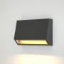 Blue Ανθρακί LED Επιτοίχιο Φωτιστικό, 1.5W, 3CCT, IP65, D:10x7x3,3cm