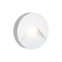 Horseshoe Λευκό LED Επιτοίχιο Φωτιστικό, 2W, 3CCT, IP65, D:12,8x3cm
