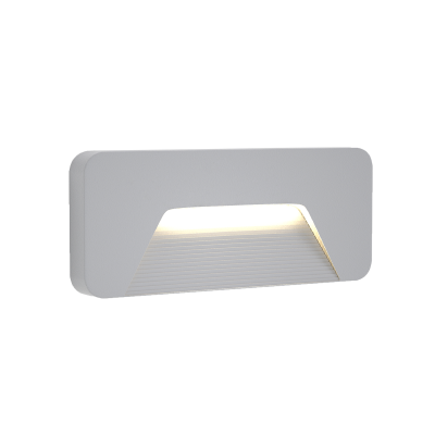 Kentucky Γκρι LED Επιτοίχιο Φωτιστικό, 3W, 3CCT, IP65, D:22x8x3cm Kentucky Γκρι LED Επιτοίχιο Φωτιστικό, 3W, 3CCT, IP65, D:22x8x3cm