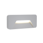 Kentucky Γκρι LED Επιτοίχιο Φωτιστικό, 3W, 3CCT, IP65, D:22x8x3cm
