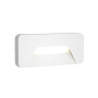 Kentucky Λευκό LED Επιτοίχιο Φωτιστικό, 3W, 3CCT, IP65, D:22x8x3cm