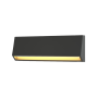Blue Ανθρακί LED Επιτοίχιο Φωτιστικό, 4W, 3CCT, IP65, D:22x8x3,3cm