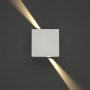 ΦΩΤΙΣΤΙΚΟ ΤΟΙΧΟΥ UP DOWN LED 4W 3000K IP65 ΛΕΥΚΟ 3000K ADJUSTABLE PC MATERIAL YELLOSTONE