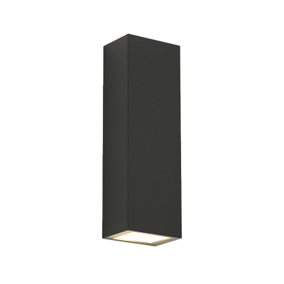 Lanier Ανθρακί LED Επιτοίχιο Φωτιστικό (Up & Down), 5W, 3000Κ, IP65, D:12cmx4,1cmx4,1cm Lanier Ανθρακί LED Επιτοίχιο Φωτιστικό (Up & Down), 5W, 3000Κ, IP65, D:12cmx4,1cmx4,1cm
