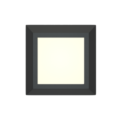 George Ανθρακί LED Επιτοίχιο Φωτιστικό, 3.5W, 3CCT, IP65, D:12,3x12,3x2,8cm George Ανθρακί LED Επιτοίχιο Φωτιστικό, 3.5W, 3CCT, IP65, D:12,3x12,3x2,8cm