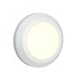 Jocasse Λευκό LED Επιτοίχιο Φωτιστικό, 3W, 3CCT, IP65, D:15x2,7cm