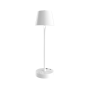 Tahoe Rechargeable LED 2W 3CCT Touch Table Lamp White D:38cmx11cm (80100220)
