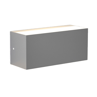 Martin Γκρι Επιτοίχιο Φωτιστικό (Up & Down), 12W, 3CCT, IP65, D:22cmx10cmx9cm Martin Γκρι Επιτοίχιο Φωτιστικό (Up & Down), 12W, 3CCT, IP65, D:22cmx10cmx9cm