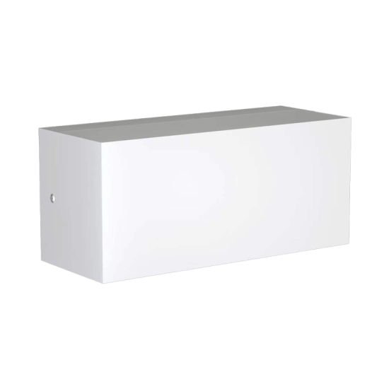 Martin Λευκό Επιτοίχιο Φωτιστικό (Up & Down), 12W, 3CCT, IP65, D:22cmx10cmx9cm
