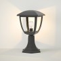 Avalanche Kολωνάκι Μαύρο και λαμπτήρα  Ε27 D:35,3x18,5cm, IP44