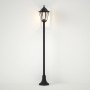 Redfish Kολωνάκι Μαύρο και λαμπτήρα  Ε27 D:120x21,6cm, IP44