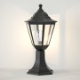 Redfish Kολωνάκι Μαύρο και λαμπτήρα  Ε27 D:41,6x21,6cm, IP44