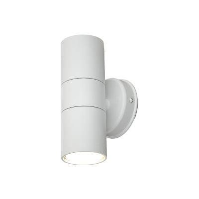 Quachita Λευκό Επιτοίχιο Φωτιστικό (Up & Down), 2xGU10, IP44, D:15,2x11,3cm Quachita Λευκό Επιτοίχιο Φωτιστικό (Up & Down), 2xGU10, IP44, D:15,2x11,3cm