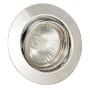  Χωνευτό σποτ από χρώμιο μέταλλο 1XGU10 D:9cm (43277-Χρώμιο)