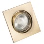  Χωνευτό σποτ από οξυντέ μέταλλο 1XGU10 D:9cm (43278-Οξυντέ)