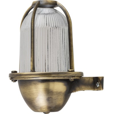 ΜΠΡΟΥΤΖΙΝΗ ΑΠΛΙΚΑ ΓΩΝΙΑ Ε27,IP64,17CMX22CM,ΧΡΩΜΑ  ΣΑΤΙΝΕ (421ΣΑΤ)