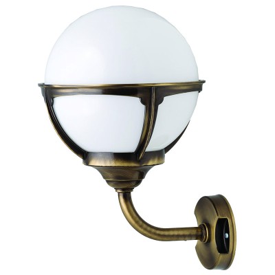 ΜΠΡΟΥΤΖΙΝΗ ΑΠΛΙΚΑ ΧΡΩΜΑ   ΚΑΦΕ ΣΚΟΥΡΙΑ ΜΕ ΜΠΑΛΑ Φ20 ΛΕΥΚΗ(4891Σ) ,Ε27,IP43,25CMX44CM  ΜΠΡΟΥΤΖΙΝΗ ΑΠΛΙΚΑ ΧΡΩΜΑ   ΚΑΦΕ ΣΚΟΥΡΙΑ ΜΕ ΜΠΑΛΑ Φ20 ΛΕΥΚΗ(4891Σ) ,Ε27,IP43,25CMX44CM