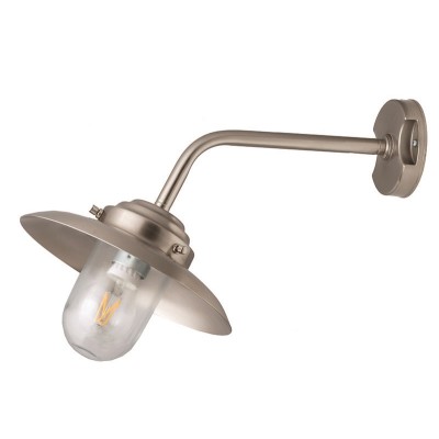 ΜΠΡΟΥΤΖΙΝΟ ΠΥΡΟΦΑΝΙ ΤΟΙΧΟΥ  ΧΡΩΜΑ   ΣΑΤΙΝΑΤΟ(4563ΣΑΤ) ,Ε27,IP64,40CMX28CM  ΜΠΡΟΥΤΖΙΝΟ ΠΥΡΟΦΑΝΙ ΤΟΙΧΟΥ  ΧΡΩΜΑ   ΣΑΤΙΝΑΤΟ(4563ΣΑΤ) ,Ε27,IP64,40CMX28CM