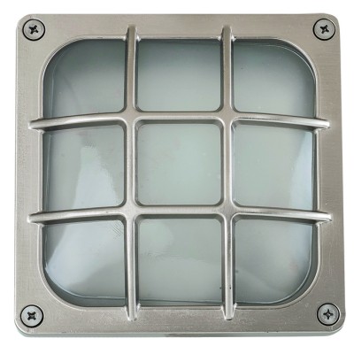 ΜΠΡΟΥΤΖΙΝΗ ΧΕΛΩΝΑ ΧΡΩΜΑ ΣΑΤΙΝΕ (4622ΣΑΤ) CE,IP64,GX53,6WATT,16CMX16CM