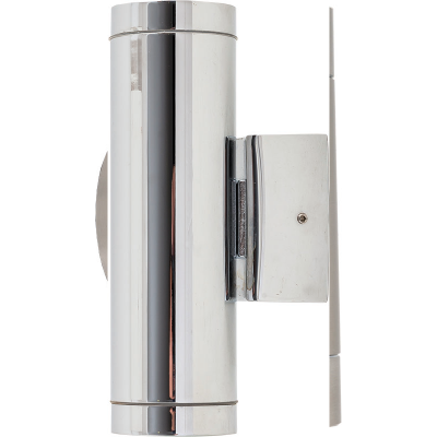 ΜΠΡΟΥΤΖΙΝΟ ΦΩΤΙΣΤΙΚΟ UP DOWN 60 2/F ΧΡΩΜΙΟ(60 2/FΧΡ) ,CE,IP64,GU10,21CM 