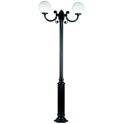 ΚΕΦΑΛΗ ΑΛΟΥΜ ΔΙΦΩΤΗ  3946- 2230 ΜΑΥΡΟ ΜΕ ΜΠΑΛΑ Φ30, 240CM X 120CM X 29,5CM, CE,IP44,E27