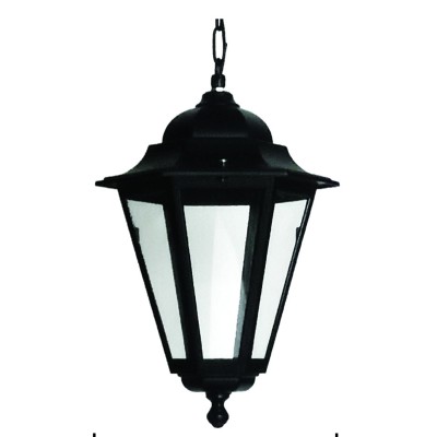 ΚΡΕΜΑΣΤΟ ΑΛΟΥΜΙΝΙΟΥ 37CM X 27CM 3084 ΜΑΥΡΟ/ IP44 E27