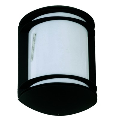 ΑΠΛΙΚΑ  ΑΛΟΥΜΙΝΙΟΥ 327 ΜΑΥΡΗ, 24CM X 19,6CM, CE,IP44,E27