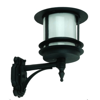 ΑΠΛΙΚΑ ΑΛΟΥΜINIOY 3461-2 ΜΑΥΡO, 35CM X 32CM, CE,IP43,E27