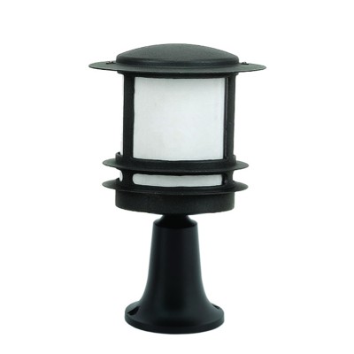 ΚΟΛONATO AΛOYMINIOY 3465-45 ΜΑΥΡΟ, 35CM X 13CM, CE,IP43,E27