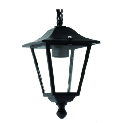 ΚΡΕΜΑΣΤΟ ΑΛΟΥΜΙΝΙΟΥ ΜΑΥΡΟ 21CM X 14CM  8024, CE,IP44,E27