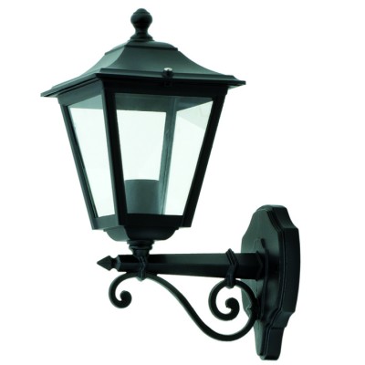 ΑΠΛΙΚΑ ΑΛΟΥΜΙΝΙΟΥ ΜΑΥΡΟ ΑΝΩ 37CM X 25CM 8031- 2, CE,IP44,E27