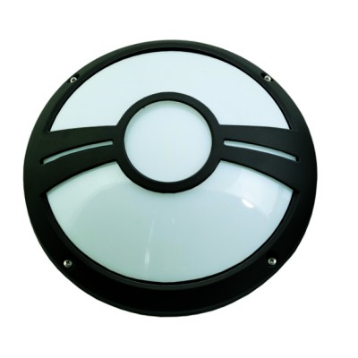 ΠΛΑΦΟΝΙΕΡΑ ΑΛΟΥΜΙΝΙΟΥ 13CM X 28CM 8501 ΜΑΥΡΟ, CE,IP55,E27